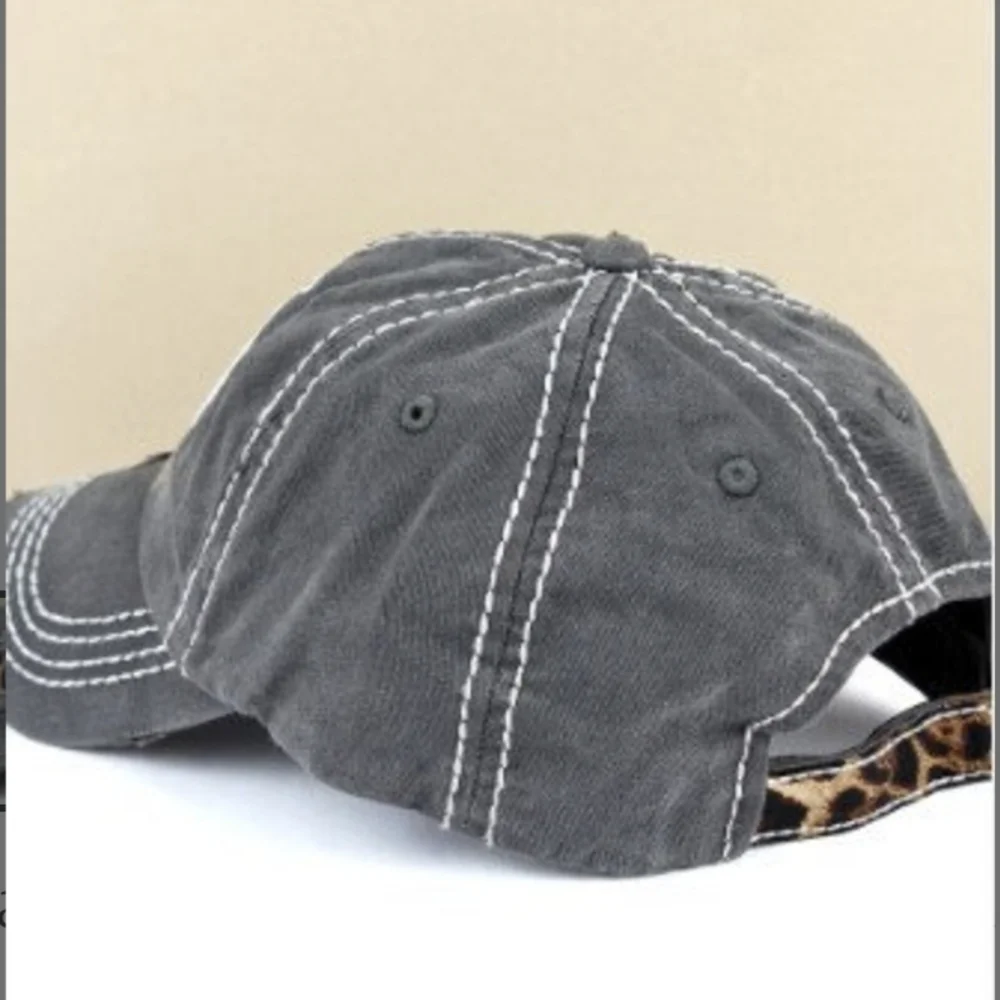 NWT Distressed Thankful Cap - Picture 2 of 3